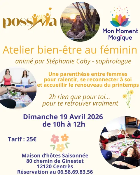 Atelier bien-être au féminin