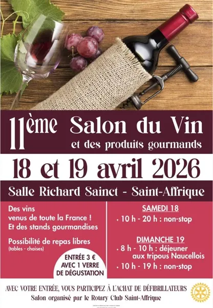 11ème Salon du Vin et des produits gourmands