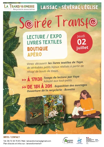 Lecture/Expo à La Transformerie