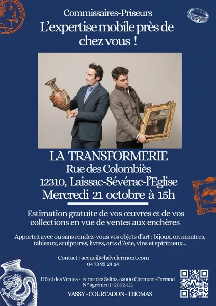 Commissaires-priseurs : l'expertise mobile près de chez vous !