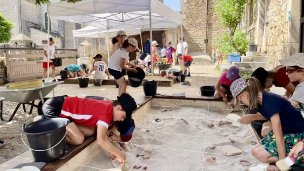 Atelier enfants - Initiation à la fouille archéologique