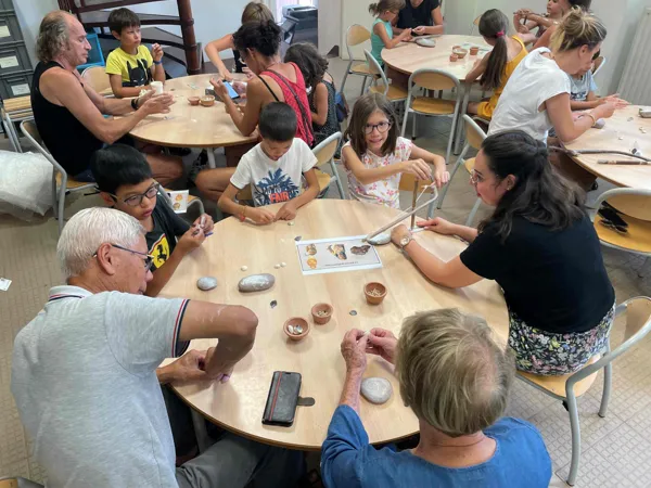 Activité famille - De drôles d'objets romains : le jeu du moulin