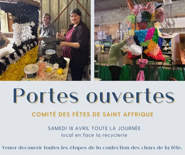Portes ouvertes du Comité des Fêtes