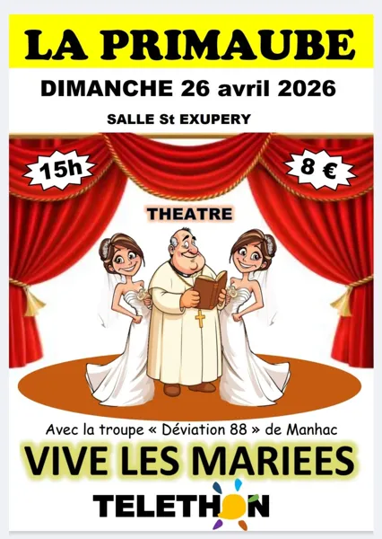 Théâtre : Vive Les Mariées