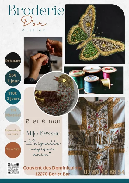 Atelier Broderie d'or