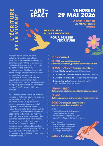 L'écriture et le vivant