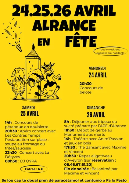 Alrance en fête