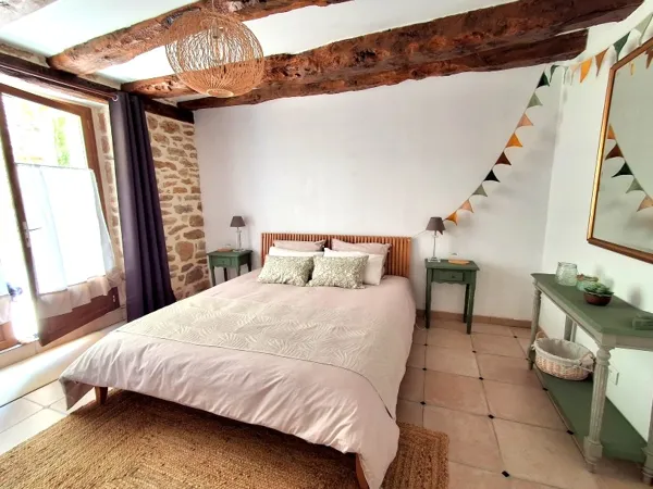 Chambre Sauge avec sdd et toilettes privatives