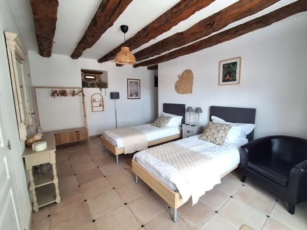 Chambre COTON avec sdd et toilettes privatives
