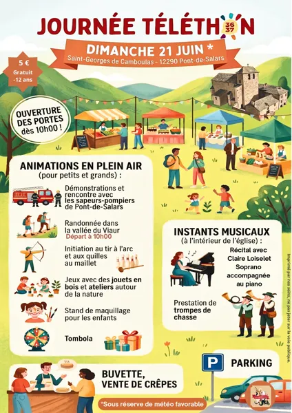 Journée au profit du Téléthon