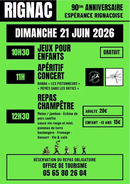 Grand spectacle de l'Espérance Rignacoise 
