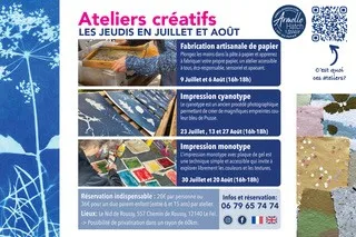 Ateliers créatifs autour du papier