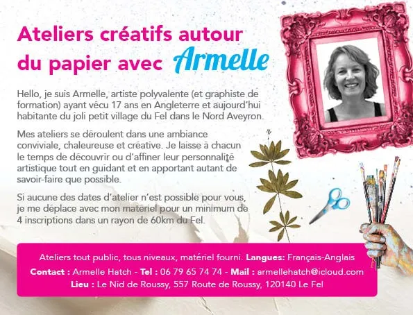 Ateliers créatifs autour du papier