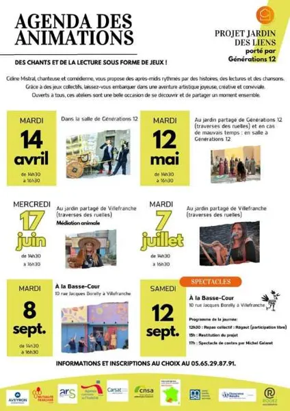 Jardin des liens aux Ruelles