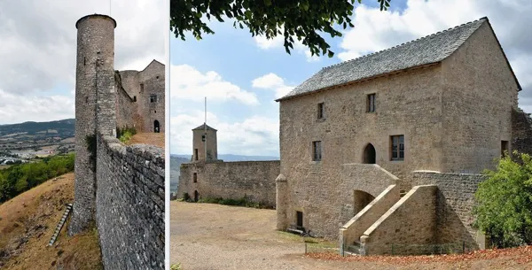 Visites guidées estivales de la cité médiévale et du château de Sévérac-le-Château, Jean Etienne GIRAUD pour OT Causses Aubrac