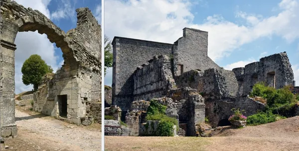Visites guidées estivales de la cité médiévale et du château de Sévérac-le-Château, Jean Etienne GIRAUD pour OT Causses Aubrac