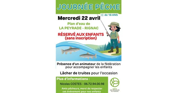 Journée Pêche dédiée aux enfants