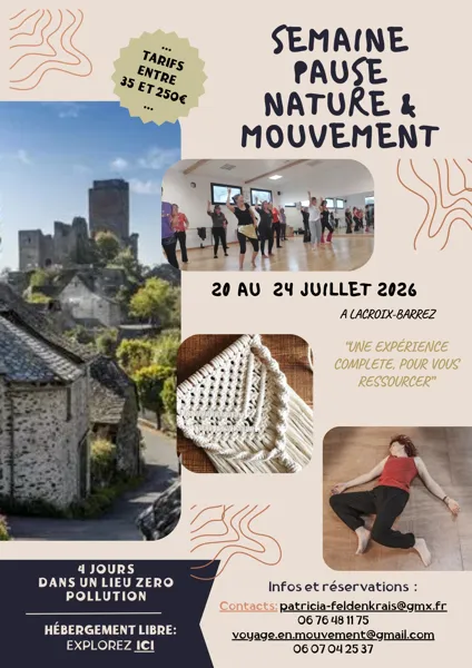 Semaine Pause Nature et Mouvement
