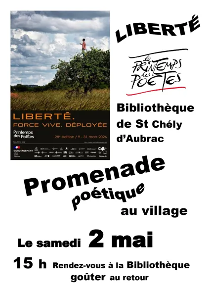 Promenade poétique au villlage