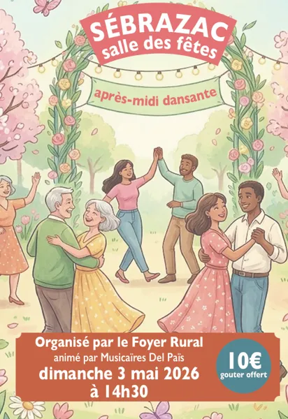 Après-midi dansante à Sébrazac