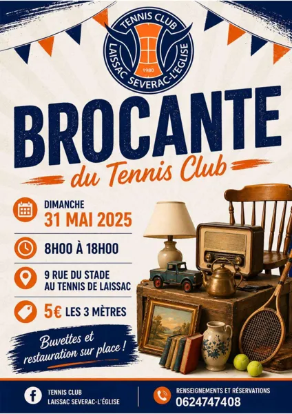 Vide grenier à Laissac