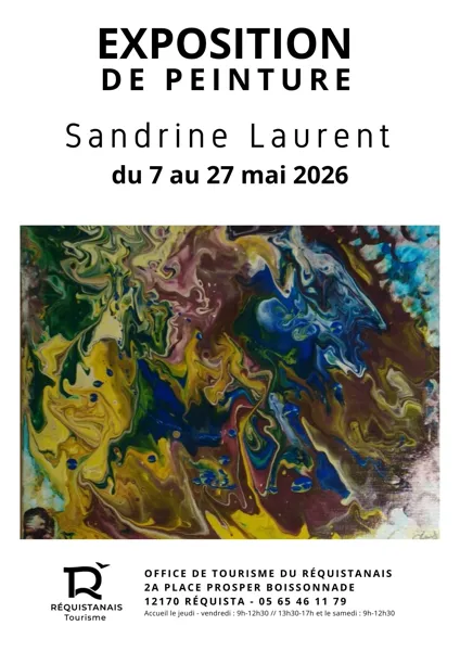 Exposition à l'Office de Tourisme du 7 au 27 mai