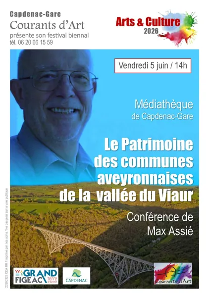 Le festival biennal Arts et Culture : Conférence de Max Assié