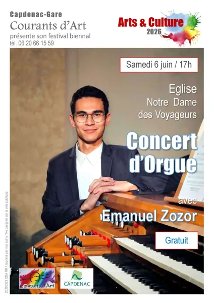 Le festival biennal Arts et Culture : Concert d'orgues
