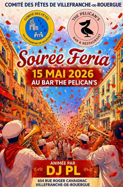 Soirée féria au Pélican's bar