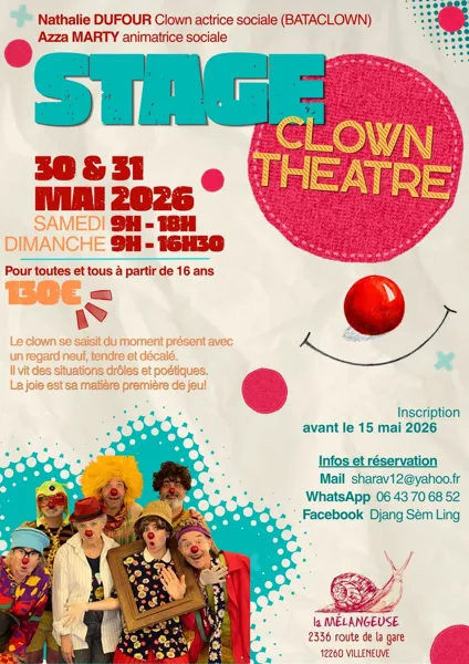 STAGE DE CLOWN-THÉÂTRE