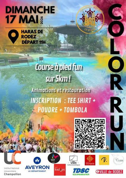 COLOR RUN RODEZ 2026