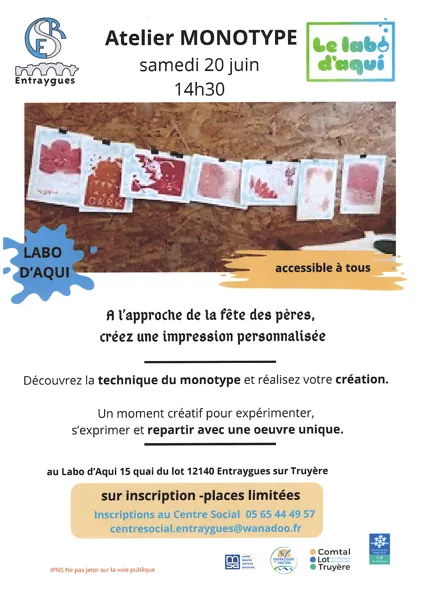 Atelier monotype