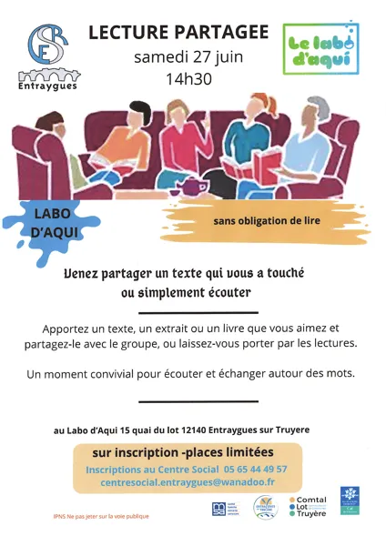 Atelier Lecture partagée