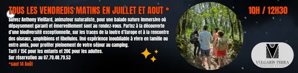 Camping des Etoiles - Balade nature