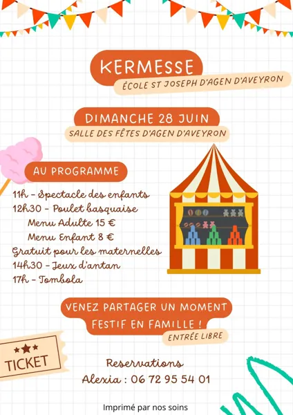 KERMESSE ECOLE PRIVEE