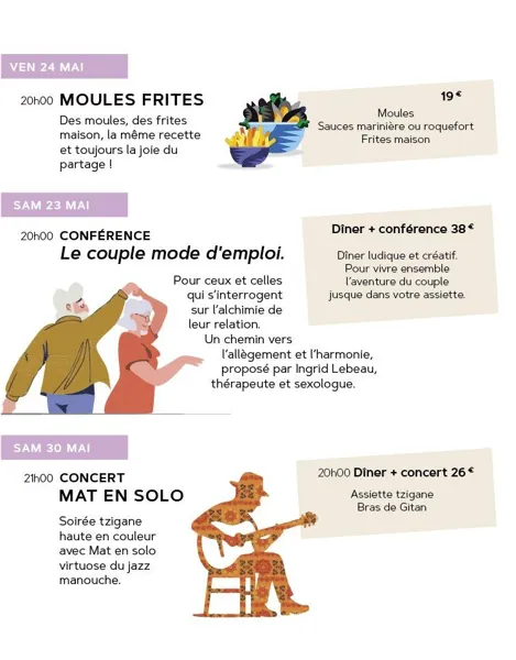 Dîner et Conférence
