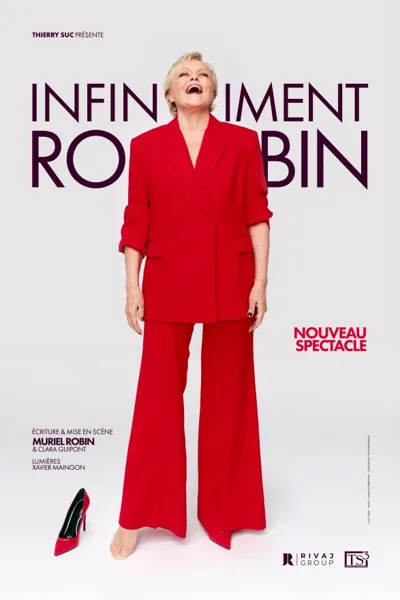 Spectacle : MURIEL ROBIN — visuel événement