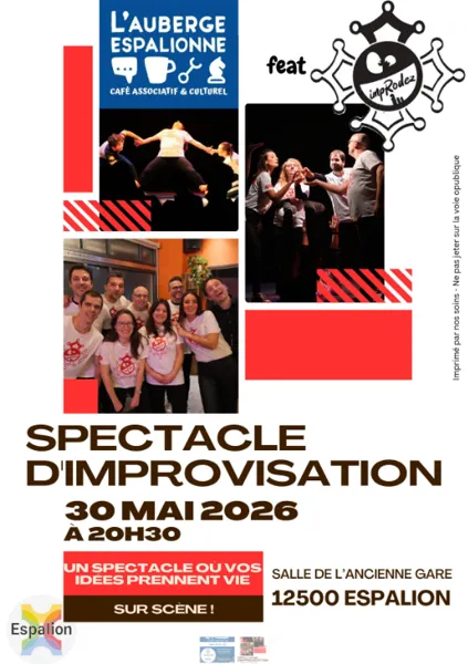 Spectacle Improvisation — visuel événement