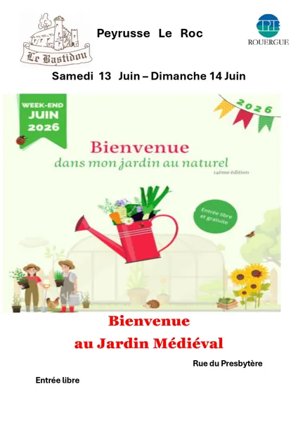 Rendez-vous aux jardins à Peyrusse-le-Roc