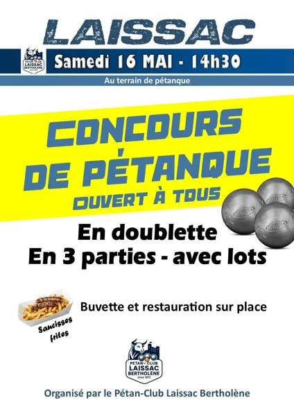 Concours de pétanque