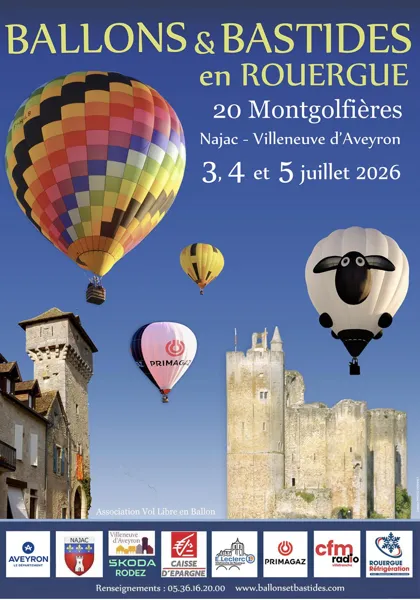 Ballons en Bastides - édition 2026 - Najac