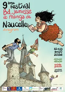 9eme Festival BD, Livres Jeunesse, Manga et Caricatures de Naucelle