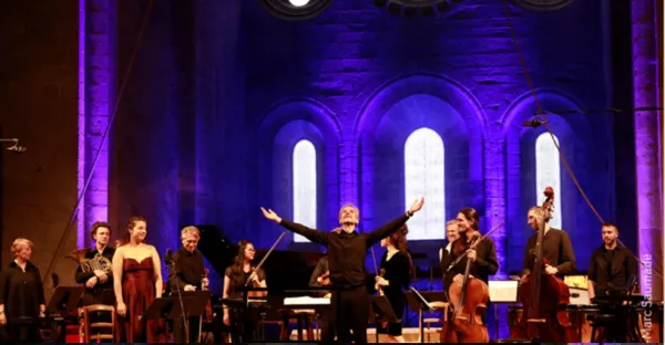 De Undis ad Stellam de Christophe Guyard • Création du festival • avec D. Mégret, M. Wolkowitsky, P. Dauneauet le Chœur Unda Maris