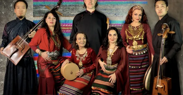 AltaiRila, voix mongoles et bulgares • Création du festival • par le Quatuor Balkanes / Trio diphonique