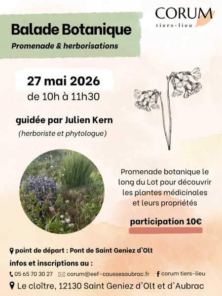 Balade botanique avec Julien Kern