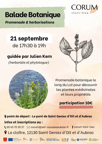 Balade botanique avec Julien Kern