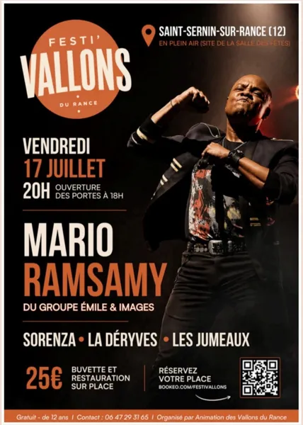 Festi'Vallons - Concert Mario d'Emile & Images - Sorenza - La Déryves