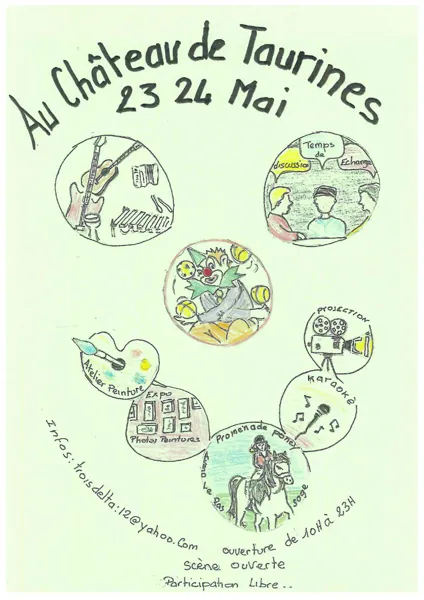 Animations au château de Taurines