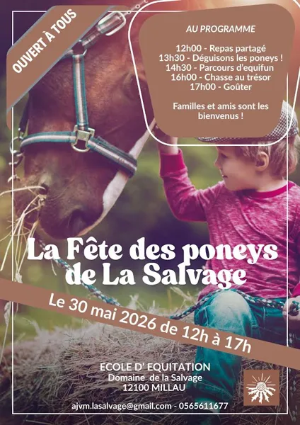 Fête des poneys de la Salvage