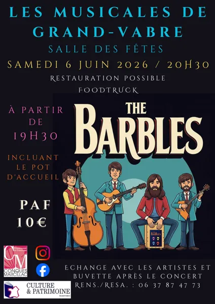 Concert : les musicales de Grand-Vabre